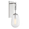 Bruckner Wall Sconce  option Polished Nickel