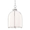 Eldridge Dome Pendant Light  option Polished Nickel