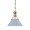 Painted No.2 Pendant Light  option Blue Bird
