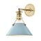Painted No.2 Wall Sconce  option Blue Bird