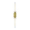 Pylon LED Wall Sconce  option Aged Brass