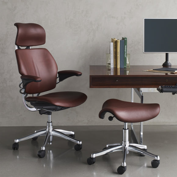 Freedom Headrest Leather Office Chair