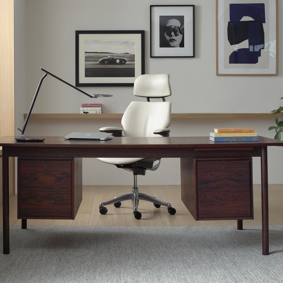 Humanscale Freedom Headrest Leather Office Chair 2Modern