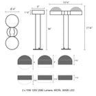 Inside-Out® REALS 2-Light LED Bollard