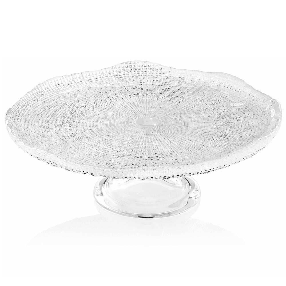 Diamante' Footed Cake Plate