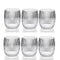 Gluglu Water Tumbler (Set of 6)  option Clear