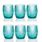 Gluglu Water Tumbler (Set of 6)  option Turquoise