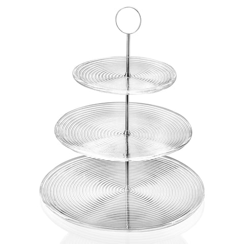 Vertigo 3 Tier Cakestand With Metal Stand