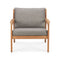 Jack Outdoor Lounge Chair  option Mocha