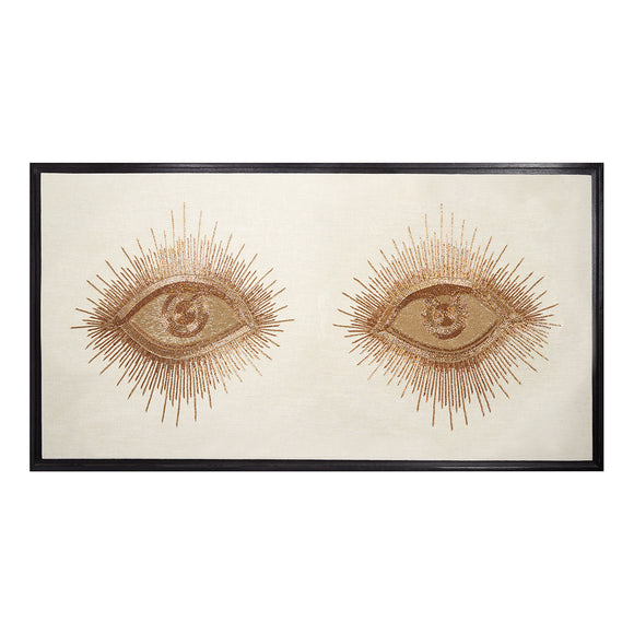 Eyes Beaded Wall Art