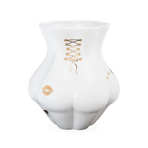 Gilded Kiki's Derriere Vase