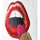 Lipstick Beaded Wall Art