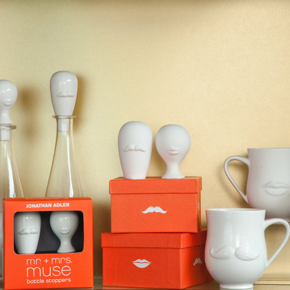 Mr. & Mrs. Muse Bottle Stopper Set