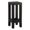 Jut Bar Stool  option Black - Basic