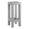 Jut Bar Stool  option Steel - Basic