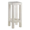 Jut Bar Stool  option White - Basic