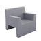 Jut Lounge Chair  option Steel - Basic