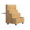 Rampa Storage & Shelving Unit Desk  option Oak Lacquered