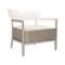 Cara Outdoor Armchair  option Beige Stripe