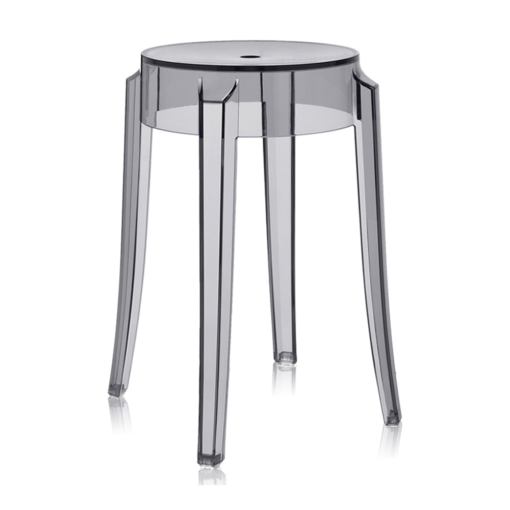 Charles Ghost Transparent Stool (Set of 2)