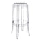 Charles Ghost Transparent Stool (Set of 2)  option Bar: 29.5 in height
