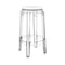 Charles Ghost Transparent Stool (Set of 2)  option Counter: 25.7 in height