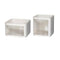 Componibili Square Storage Set  option 1 Modular Low Square Element and 1 High Modular Square Element