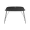 Earl Of Wood Desk  option Black Ash/Black