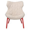 Foliage Chair  option Red Legs