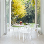 Glossy Outdoor Oval Dining Table