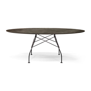 Glossy Oval Dining Table