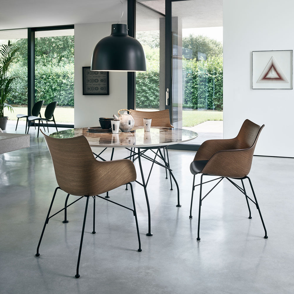 Glossy Round Dining Table