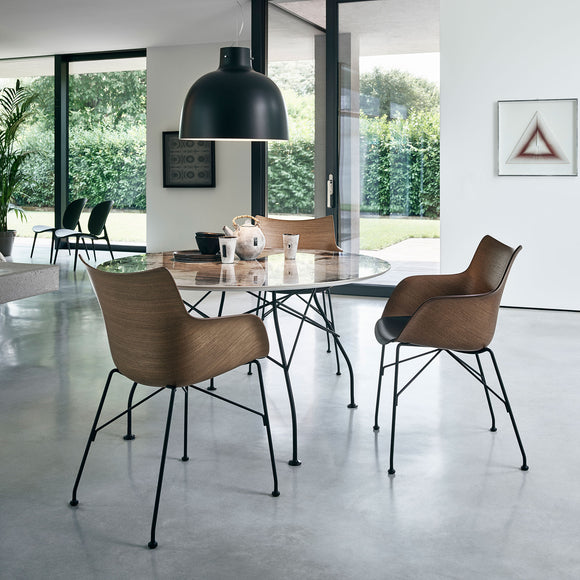 Kartell Glossy Round Dining Table - 2Modern