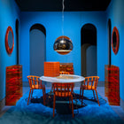 Glossy Round Dining Table