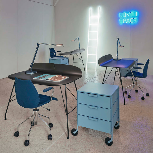 Matte Mobil 3 Drawer Trolley