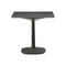 Multiplo Square Side Table with Small Square Base  option Black