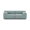 Plastics Outdoor 2-seater Sofa  option Green