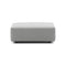 Plastics Outdoor Ottoman  option Grey