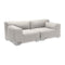 Plastics Duo 2 Seater Sofa  option White
