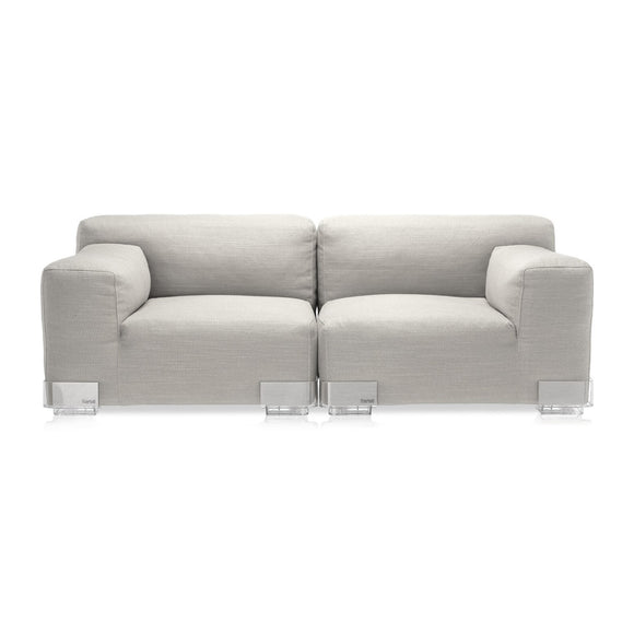 Plastic 2 store seater sofa
