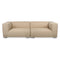 Plastics Duo XL Sofa  option Dove