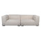 Plastics Duo XL Sofa  option Ecru