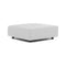 Plastics Tech Ottoman  option White