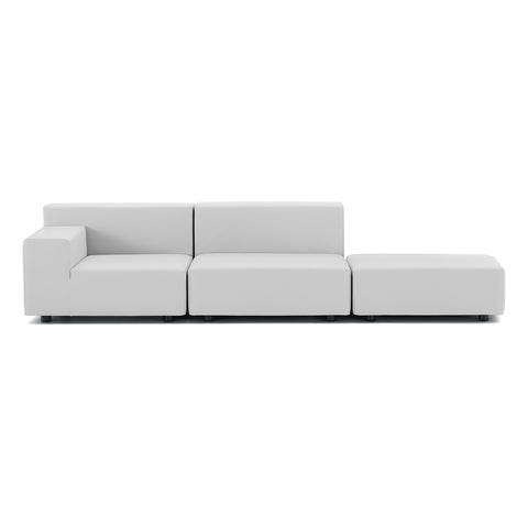 Plastics Tech Two Seater Sofa + Ottoman
