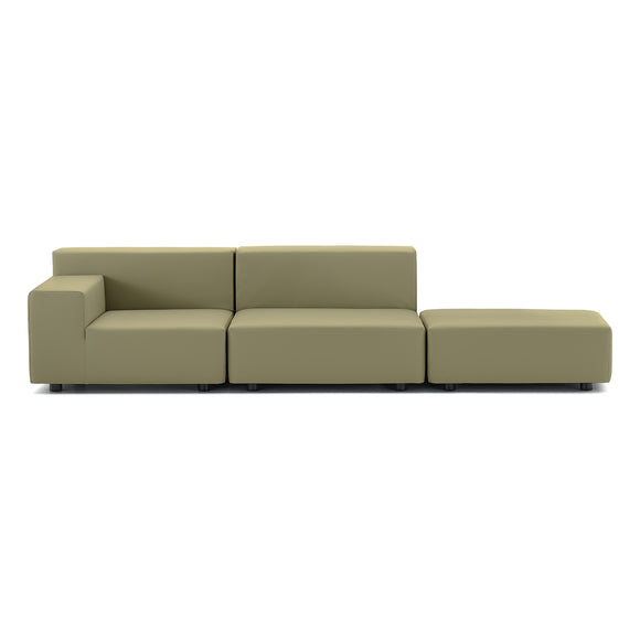 Plastics Tech Two Seater Sofa + Ottoman