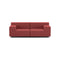 Plastics Tech Two-Seater Sofa  option Brick Red