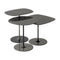 Thierry Side Table Set  option Black