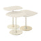 Thierry Side Table Set  option White