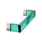 Towel Rack Rail  option Aquamarine