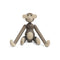 Monkey Figurine  option Oak / Smoked Oak / Small: 7.3 in height